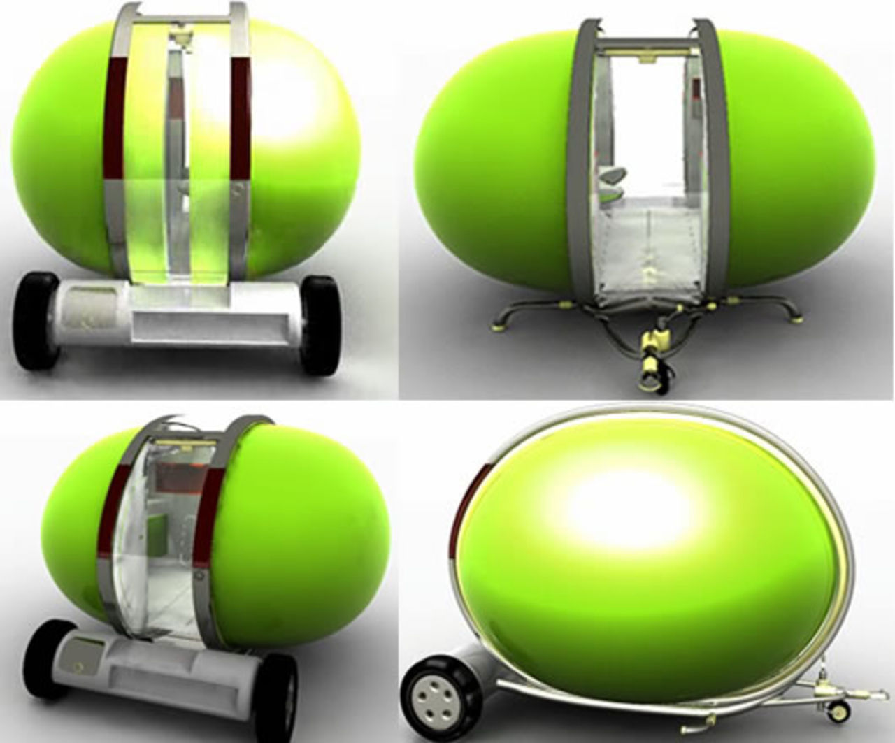 Lustigt husvagns-koncept