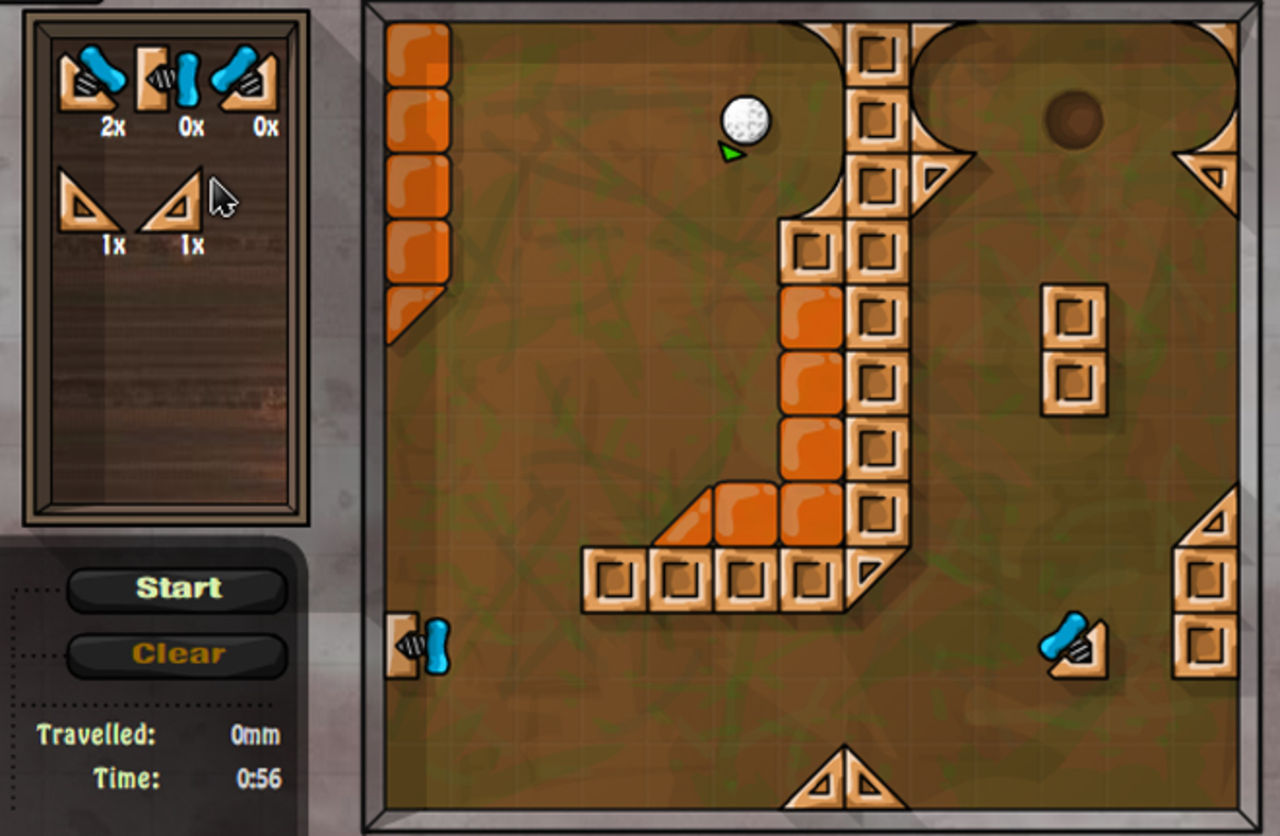 Mini-Golf + Incredible Machine = Putt Base