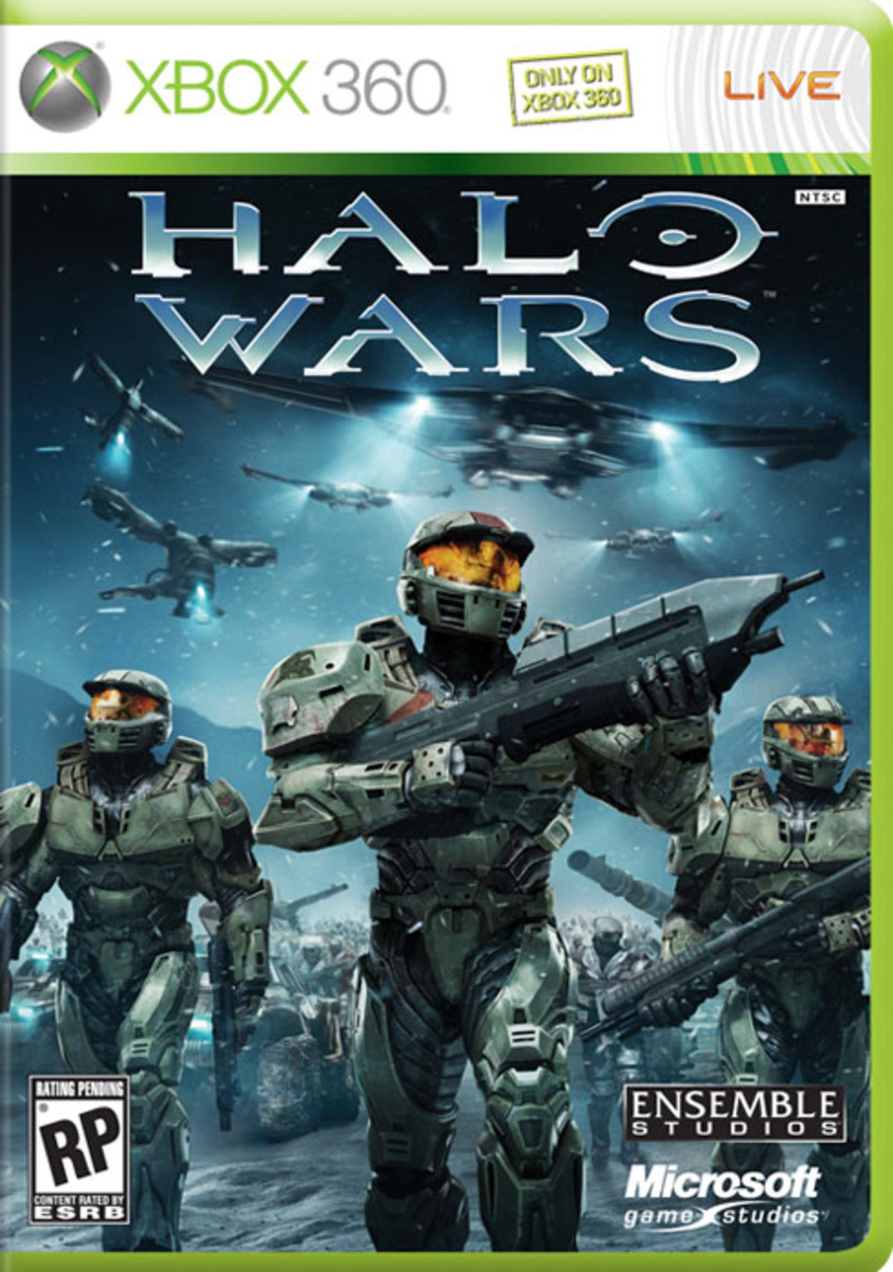 Omslaget till Halo Wars