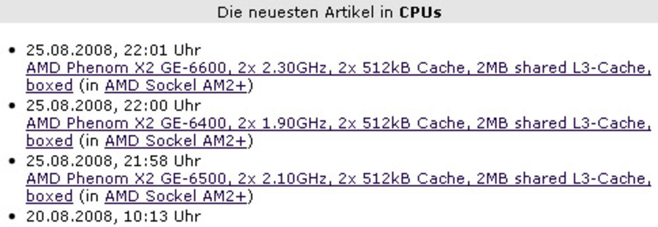 AMD Phenom X2 trots allt?