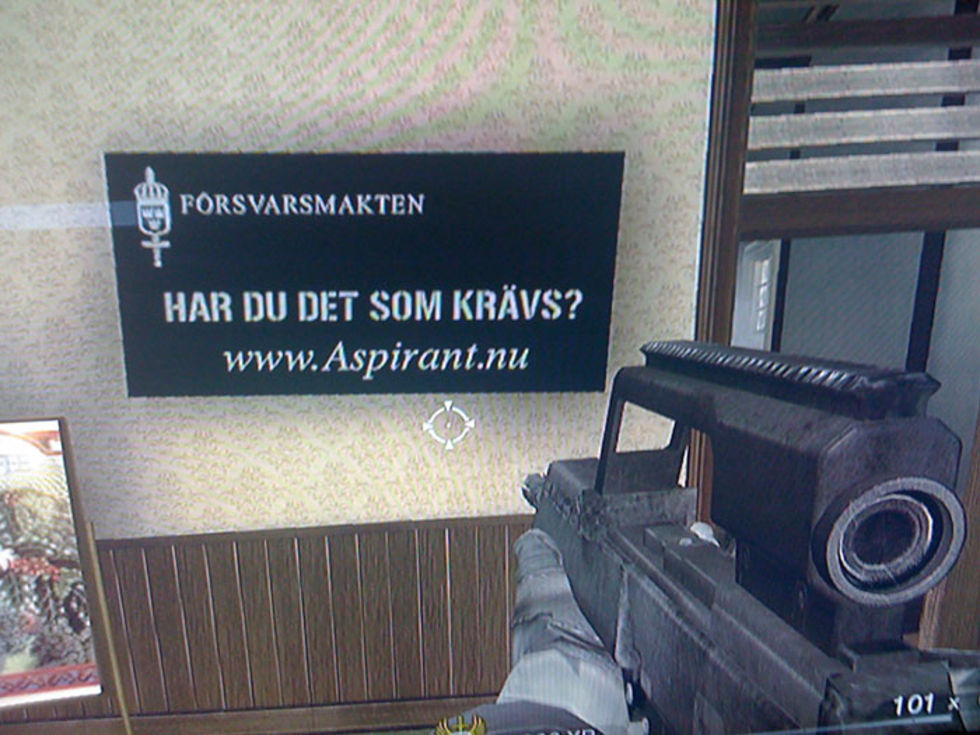 Reklam i spel