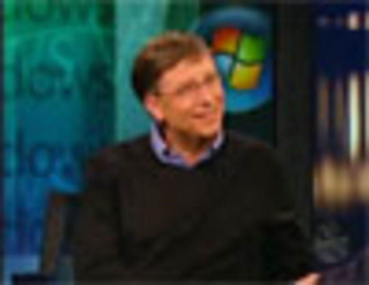 Bill Gates snackar Vista med John Stewart