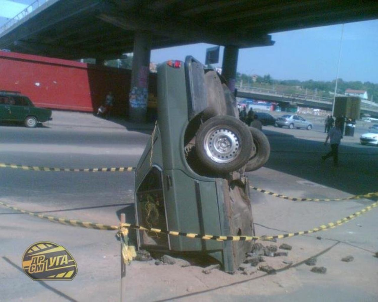 Avskräckande modell försöker få förare att köra lugnare