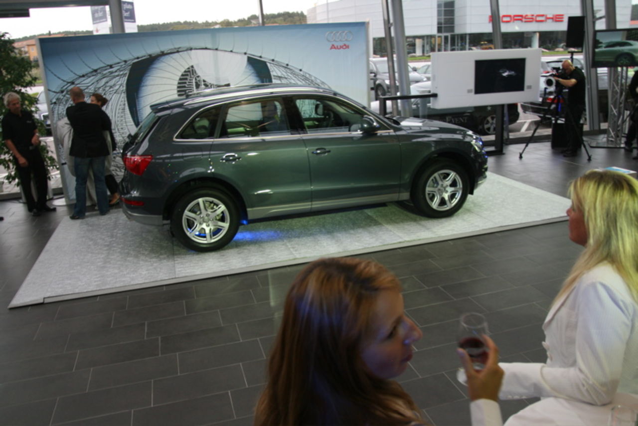 Smygpremiär av Audi Q5 i Göteborg