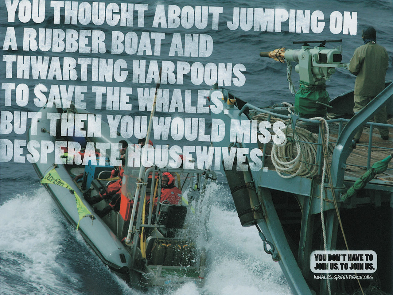Greenpeace drar ner byxorna