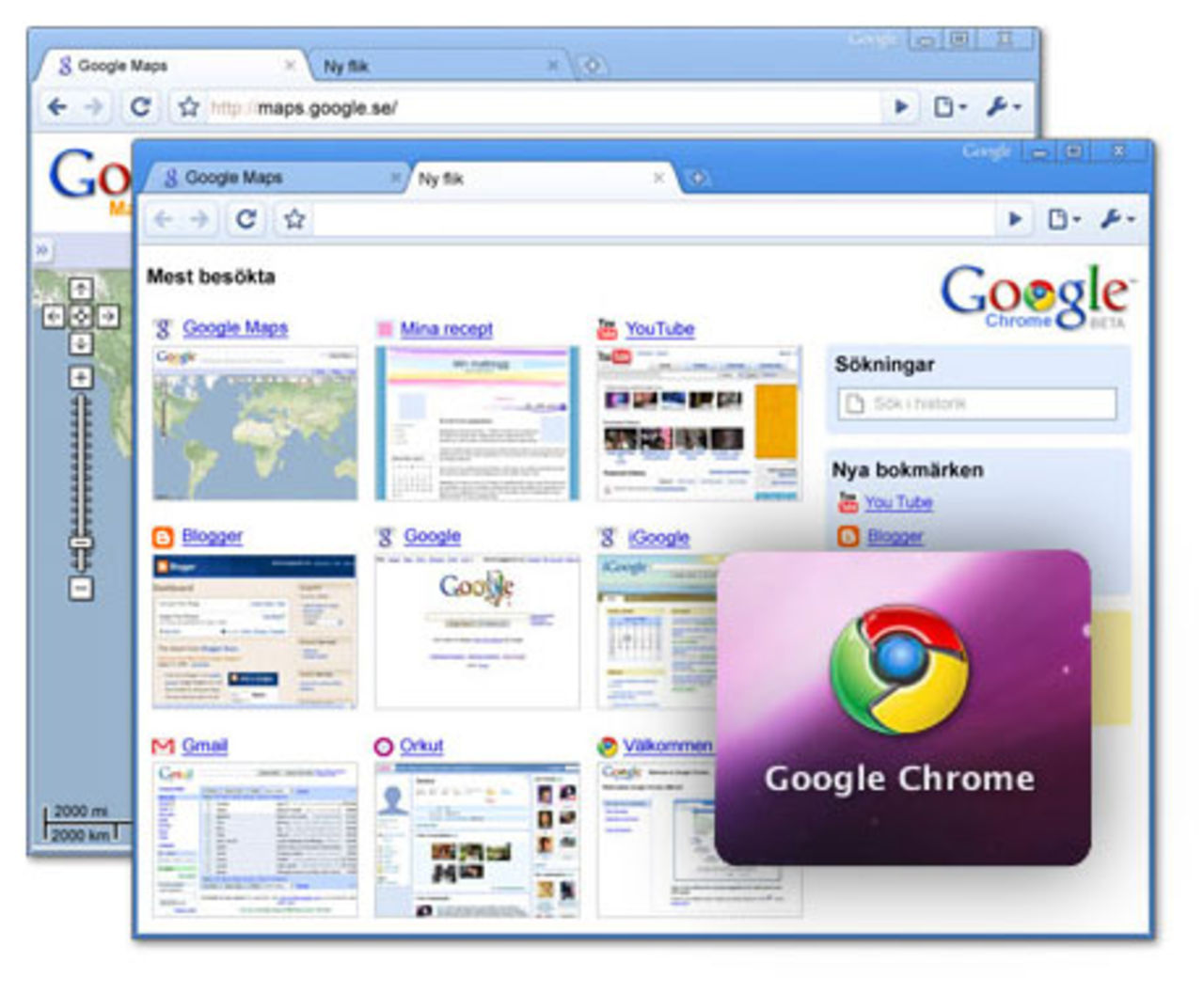 Googles webbläsare kommer till Mac