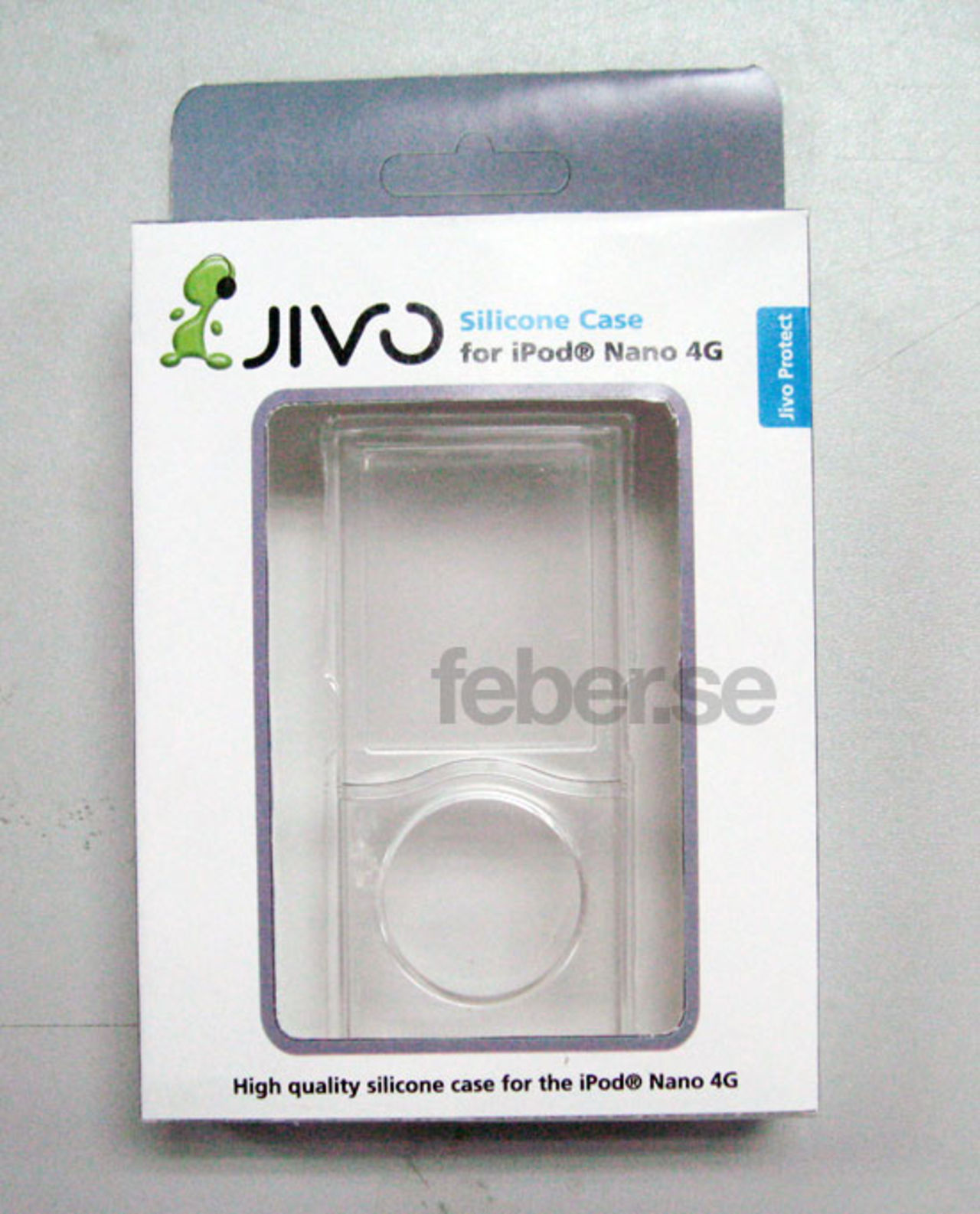 Närbilder på iPod nano 4G-fodral