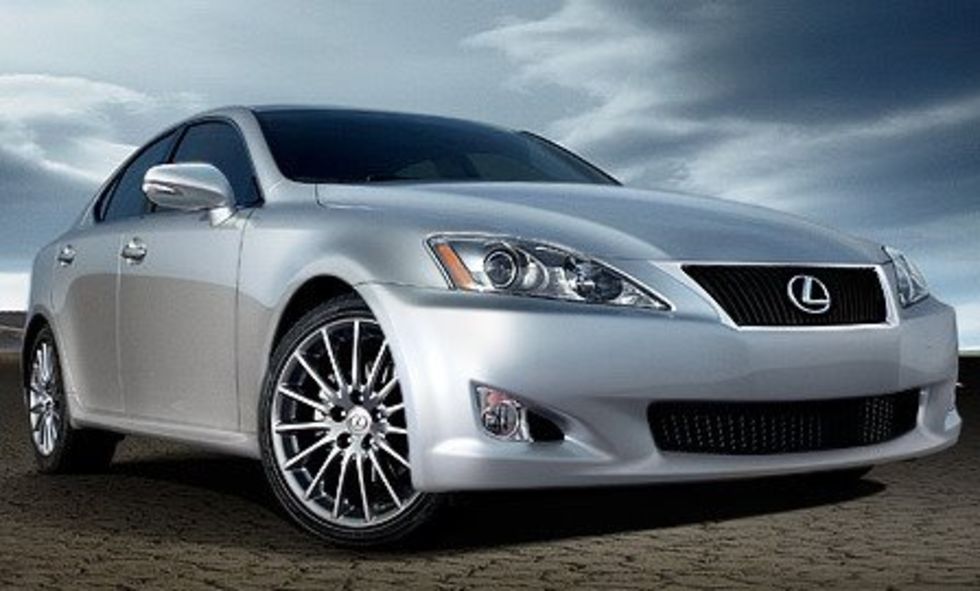 Facelift av Lexus IS