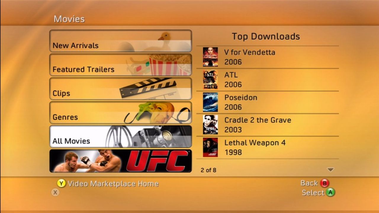 Microsoft börjar sälja film och TV