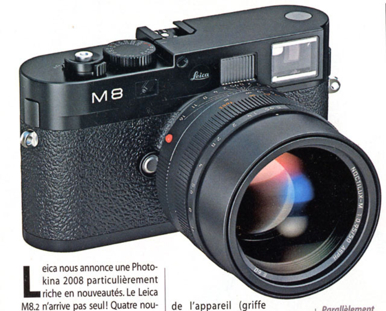 Rykte: Leica 50mm f0.95 Noctilux
