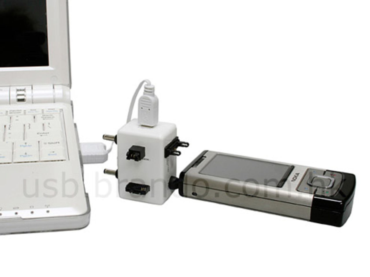 USB-laddare för flera mobiler