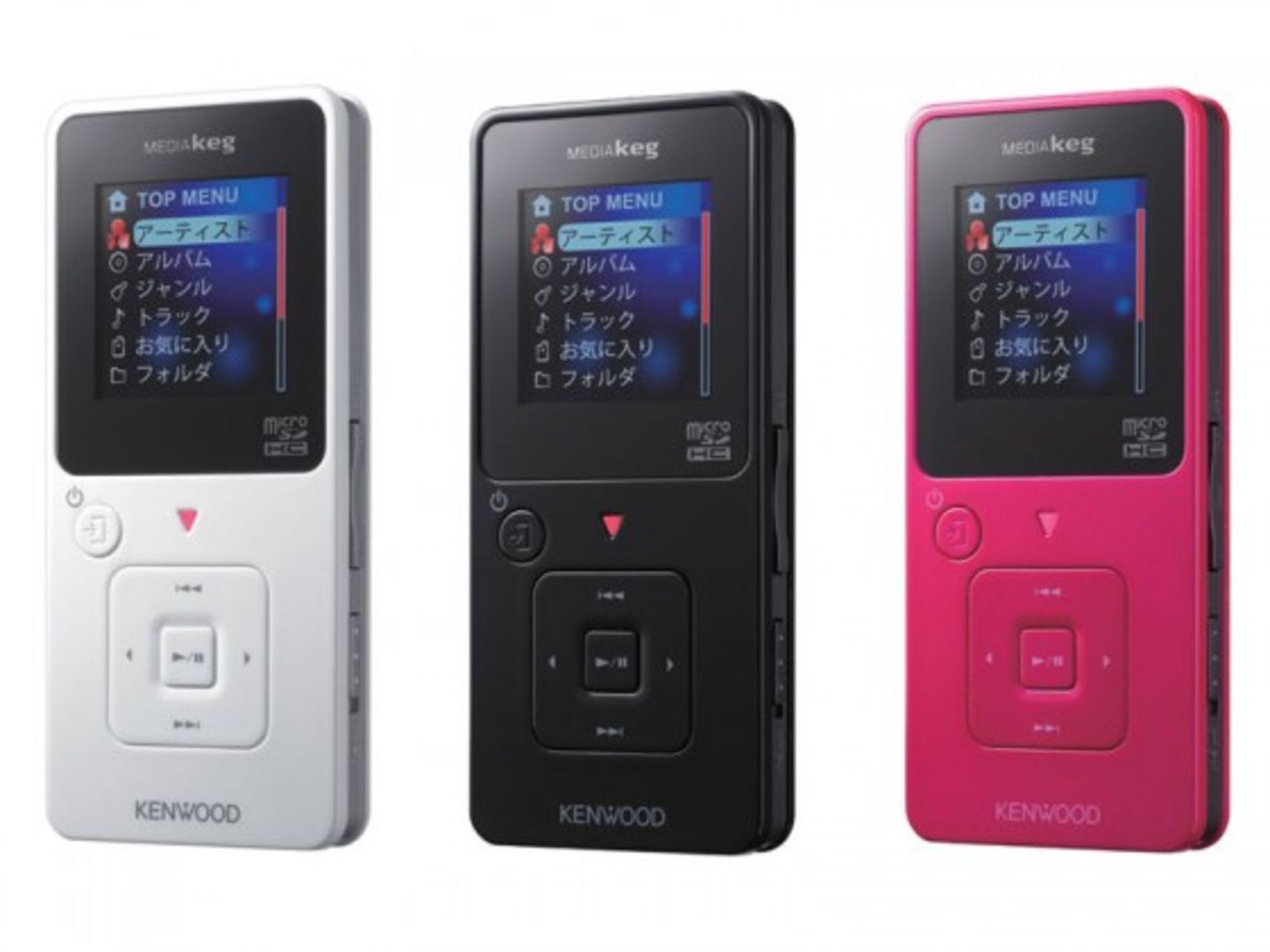 Nya mediaspelare från Kenwood