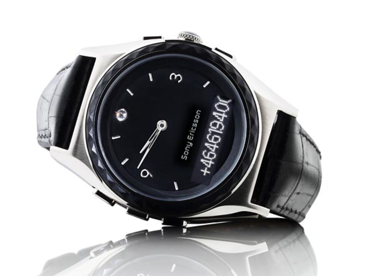 En kvinnlig Bluetooth-klocka