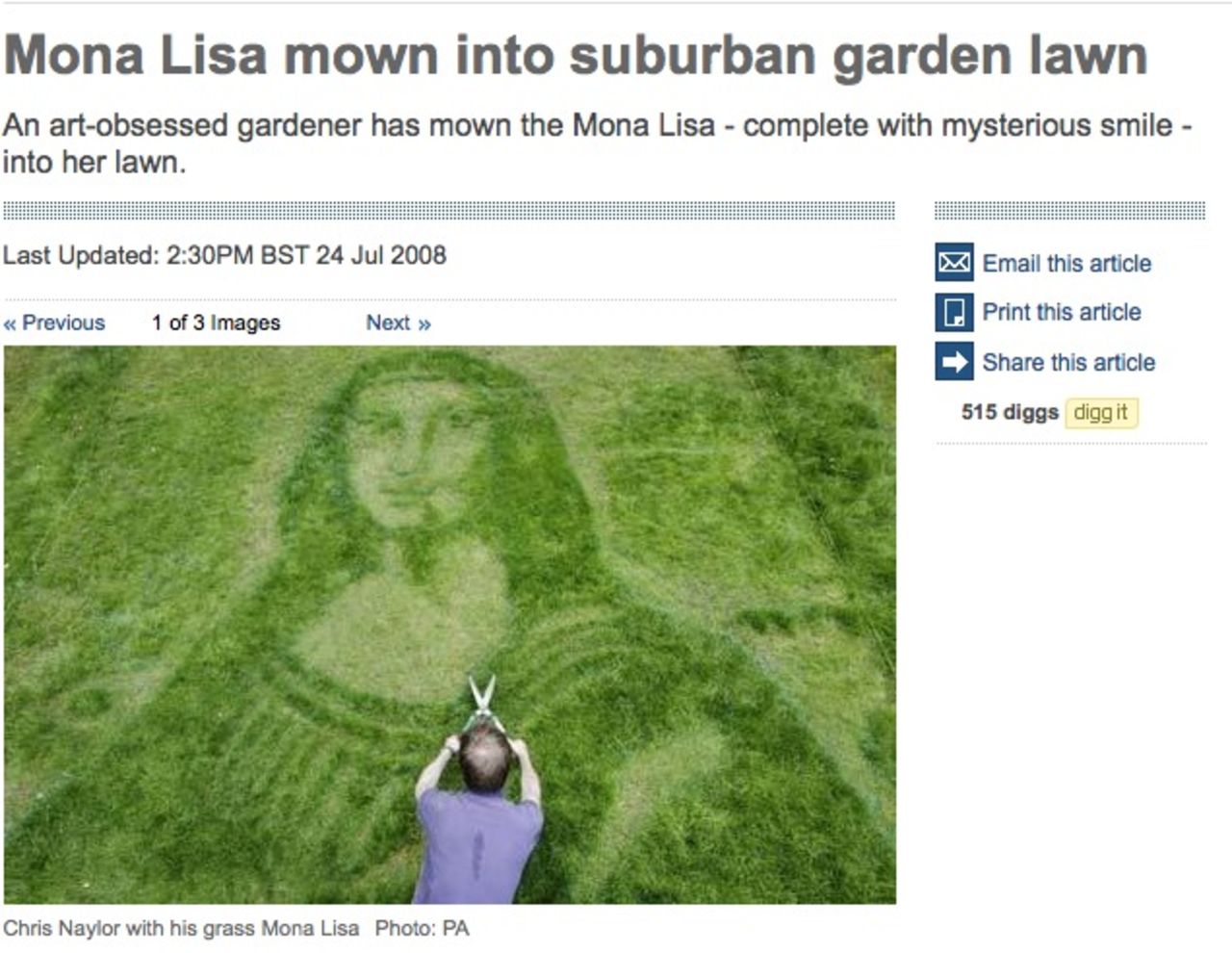 Årets sista klippning av gräsmattan?