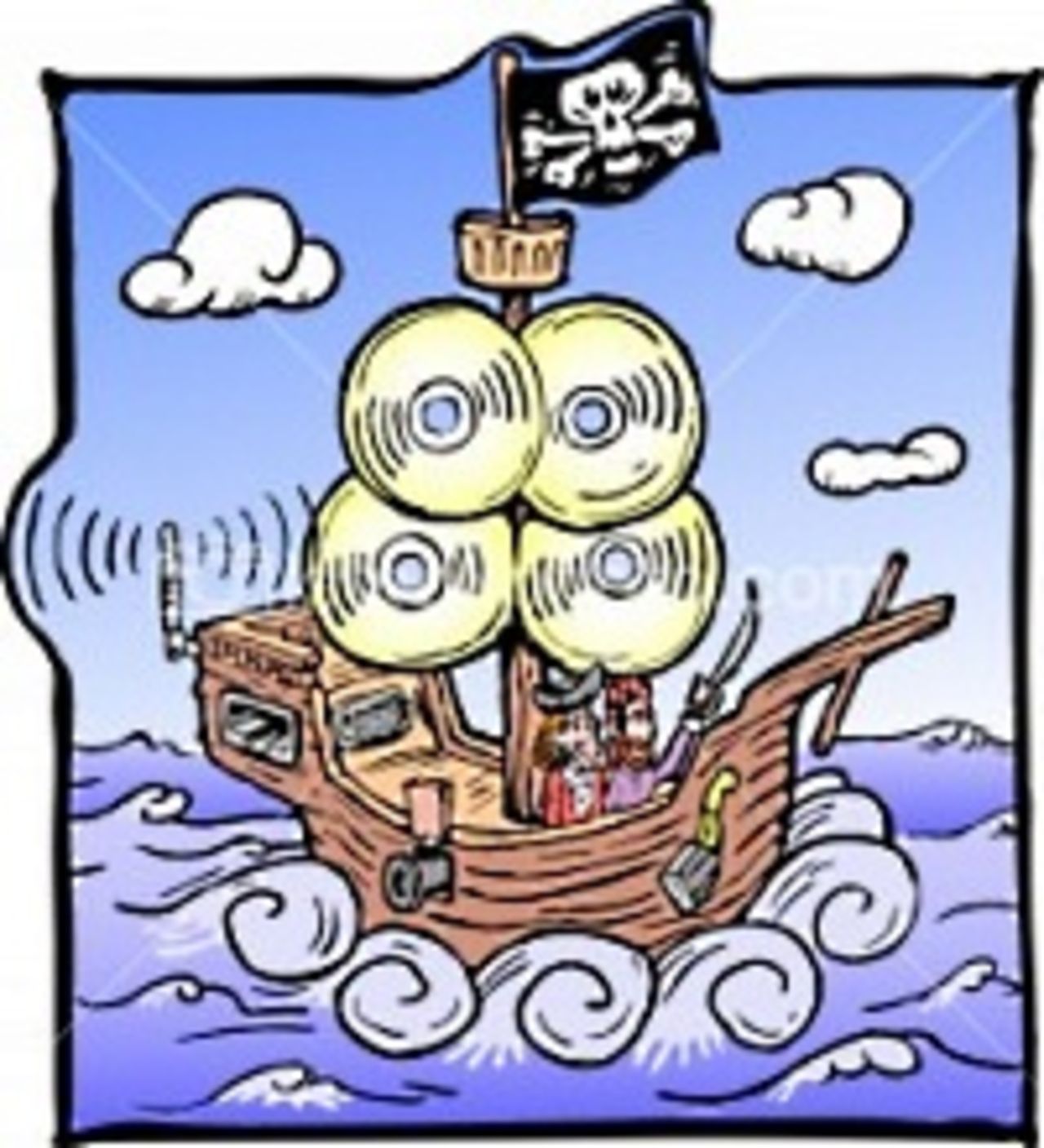 Rumäniens president hyllade piratkopiering