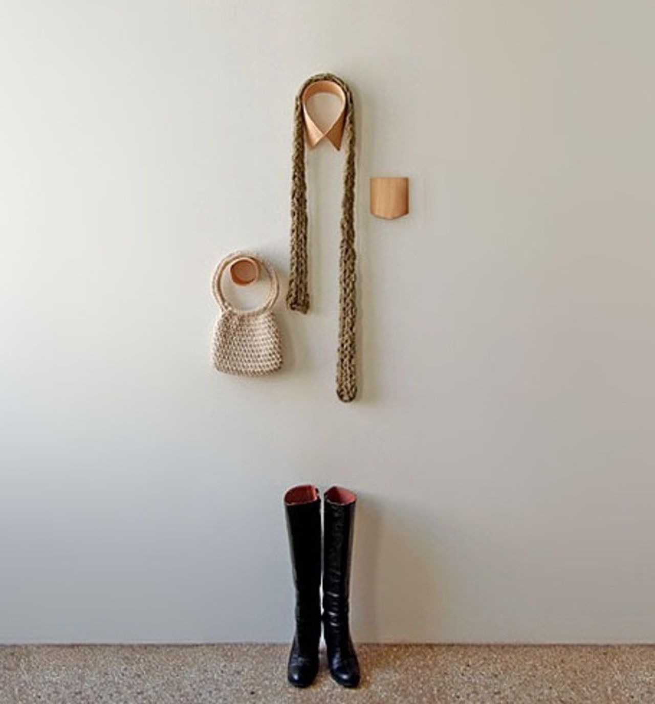 Häng kragen på kragen