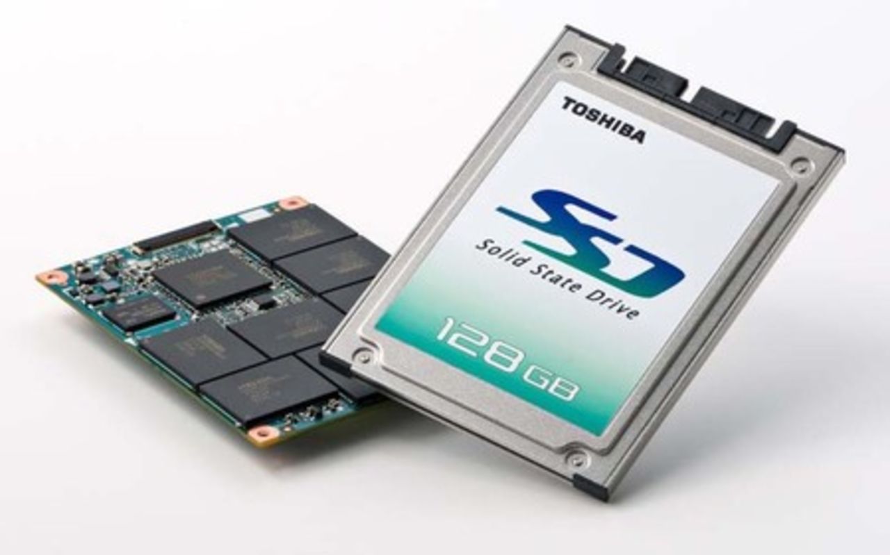 Toshiba tillkännager 256 GB SSD-disk