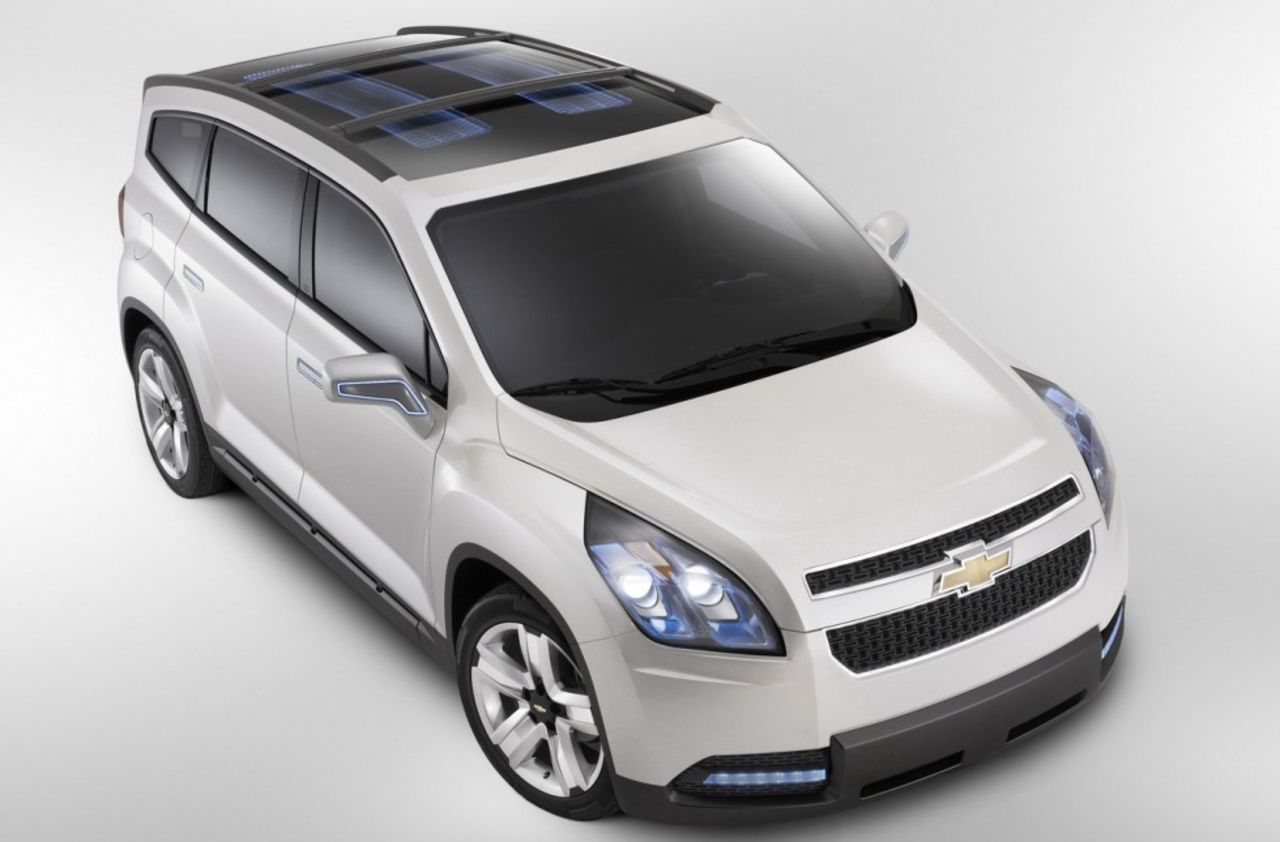 Nya bilder på Chevrolet Orlando