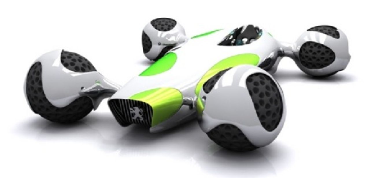 Coola bilar från framtiden