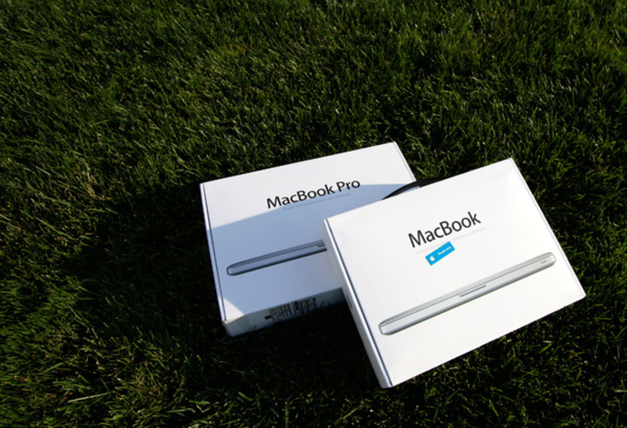 Vackra bilder på nya MacBooks