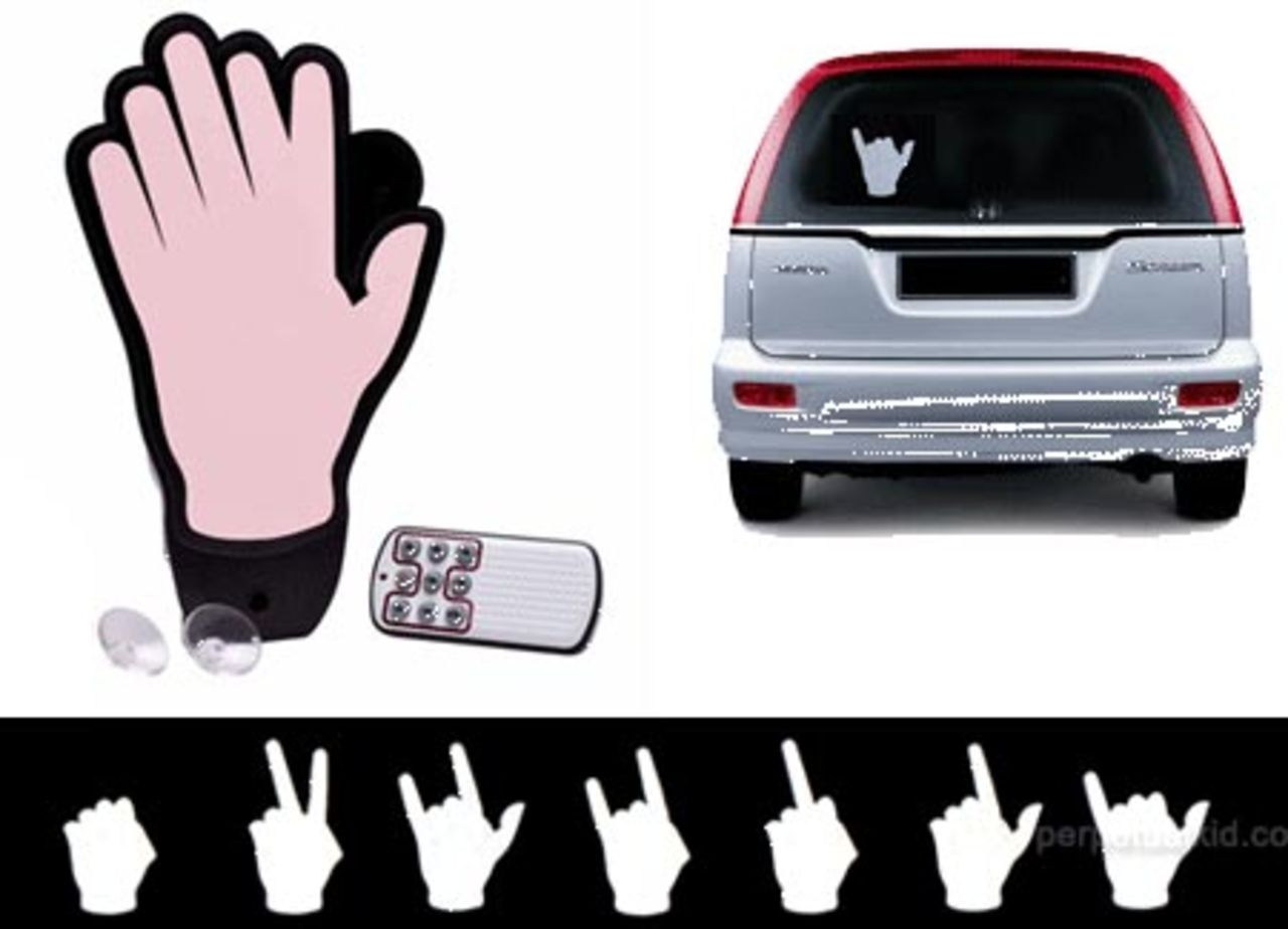 Uttryck känslor i trafiken