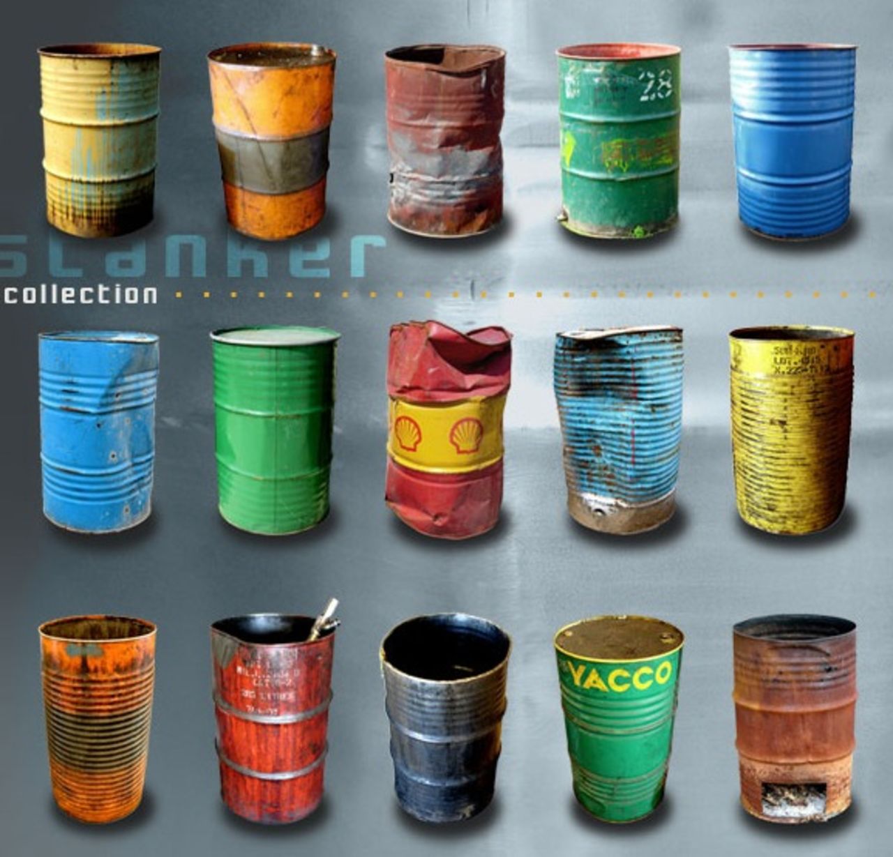 Det finns mycket att göra med gamla oljefat