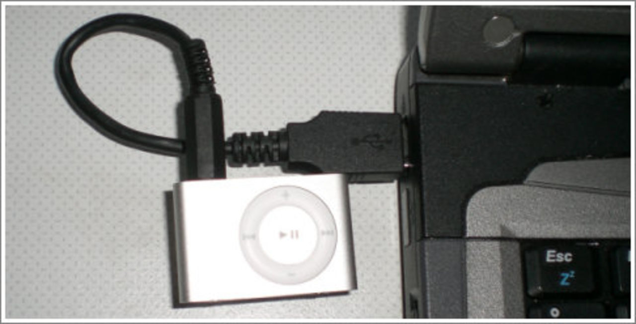 Gör din egen USB-kabel till iPod shuffle