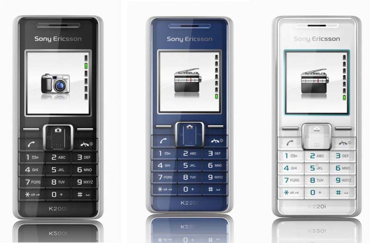 Sony Ericsson K200 och K220