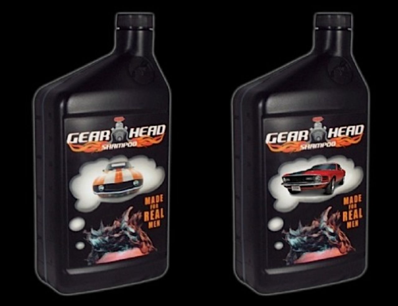 Schampot för pryl-män