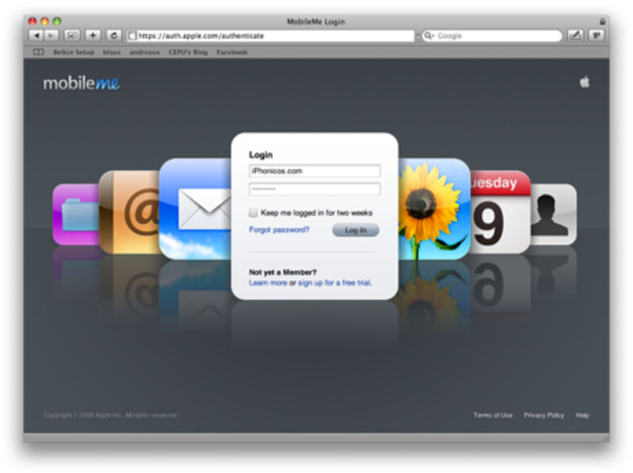 MobileMe har uppdaterats i det tysta