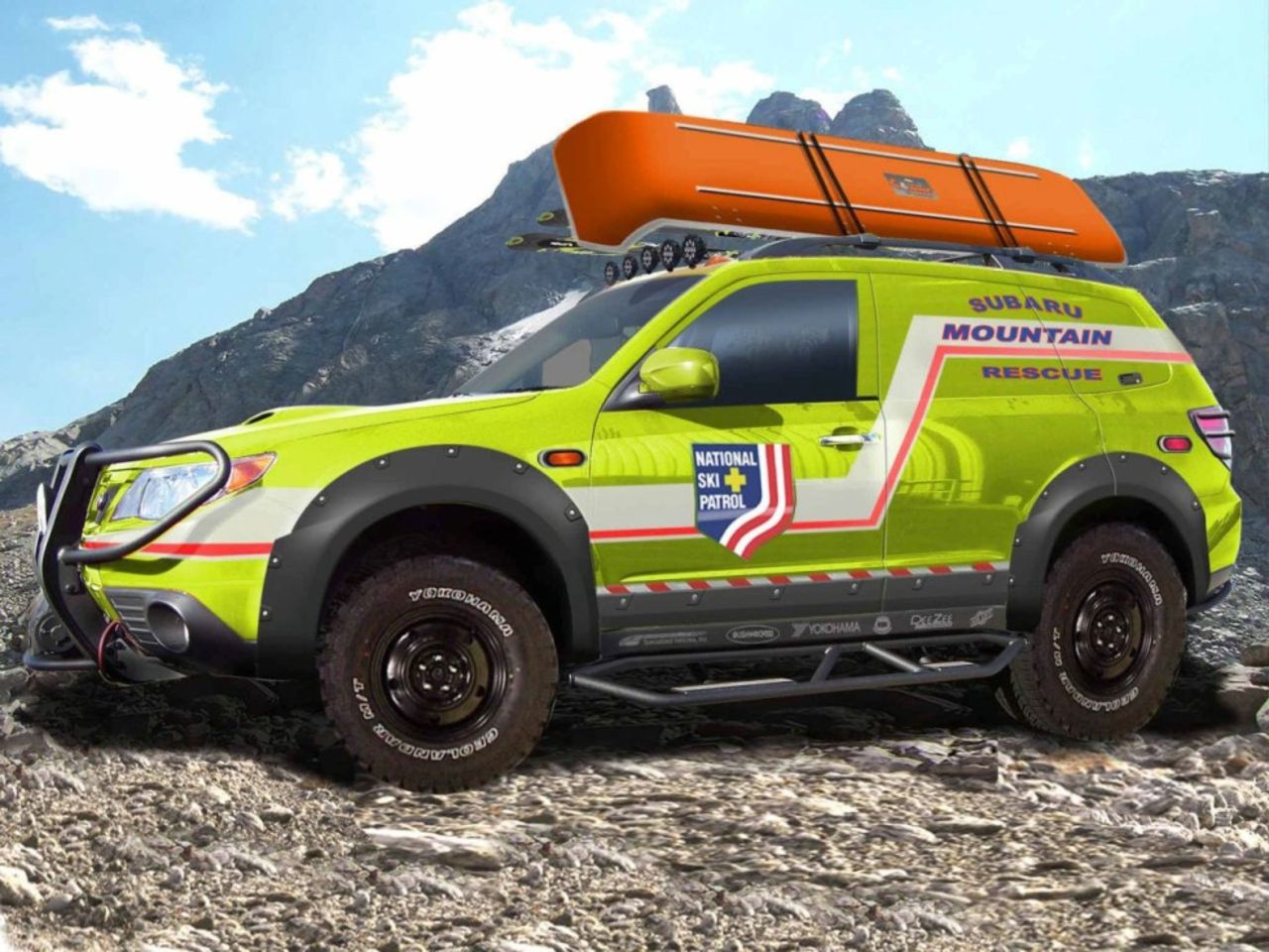 Subaru Forester Mountain Rescue
