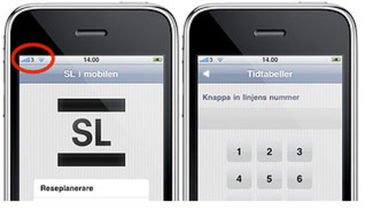 Tre-iPhone hos Telias blogg