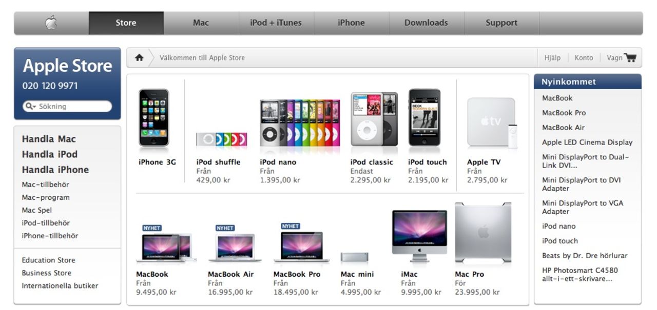 Har du rabatt på Apple Store?