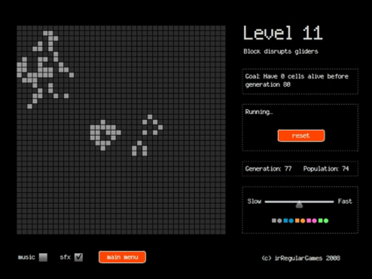irRegular Game of Life