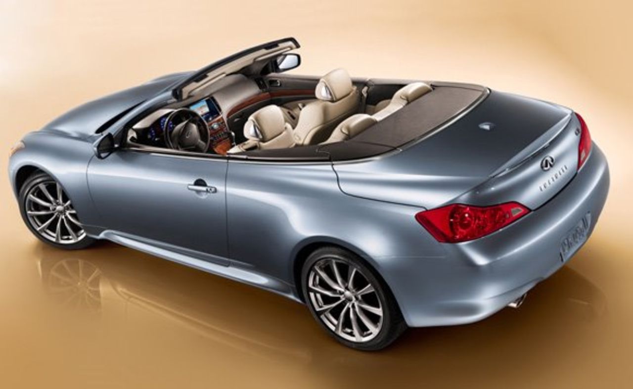 Nya bilder på Infiniti G37 Cabriolet