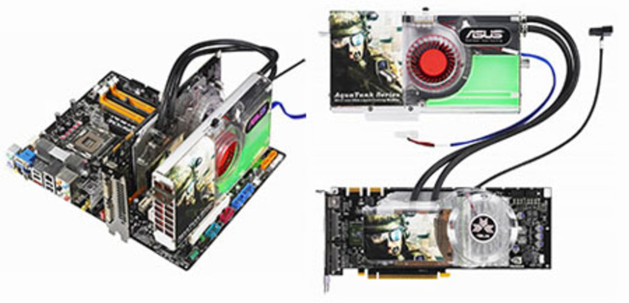 Vattenkylt 8800GTX från ASUS