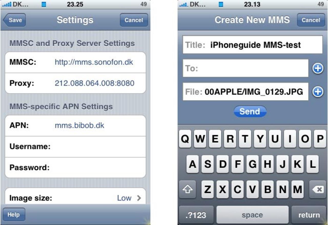 MMS till iPhone inom kort