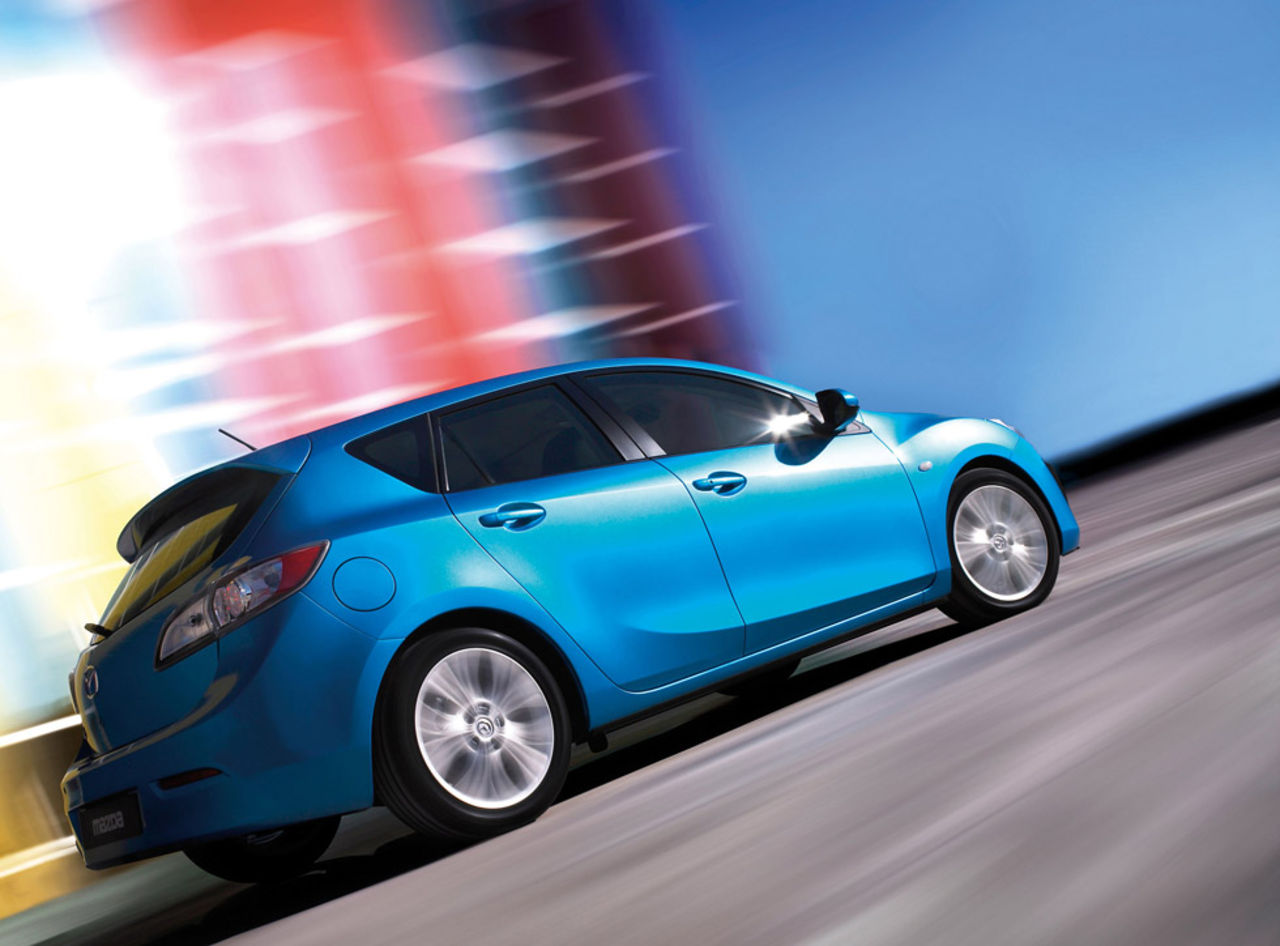 Mazda 3 som halvkombi