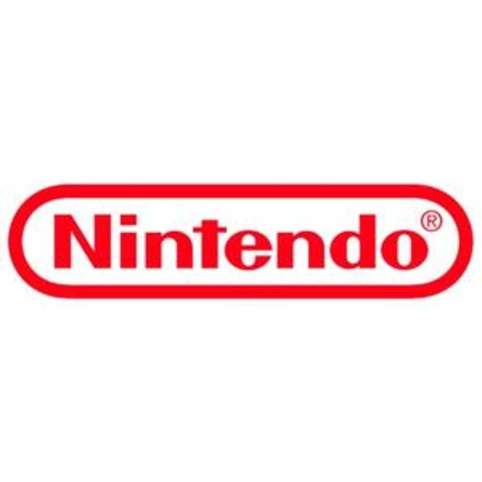 Färgen på Nintendos logo