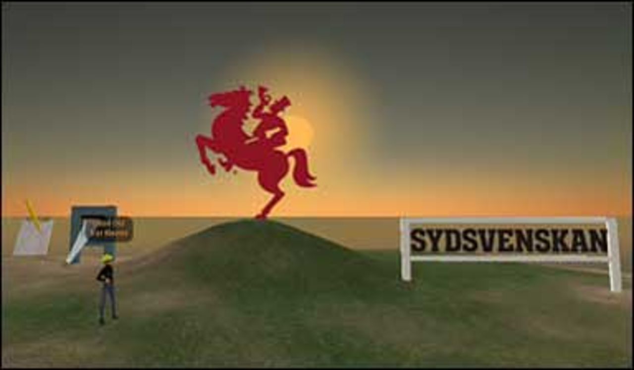 Sydsvenskan öppnar kontor i Second Life