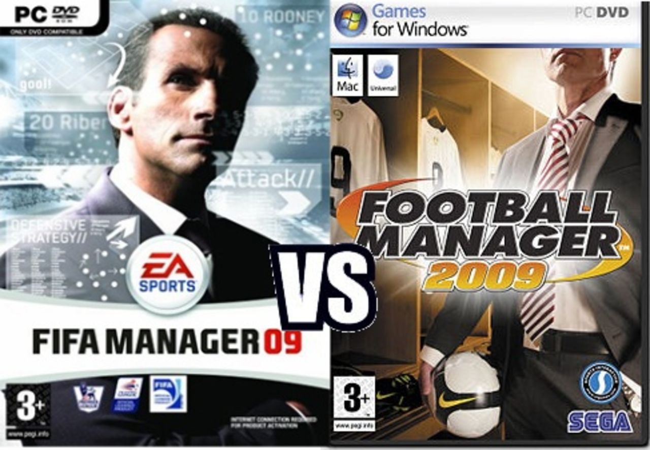 FIFA Manager 09 Vs. Football Manager 2009