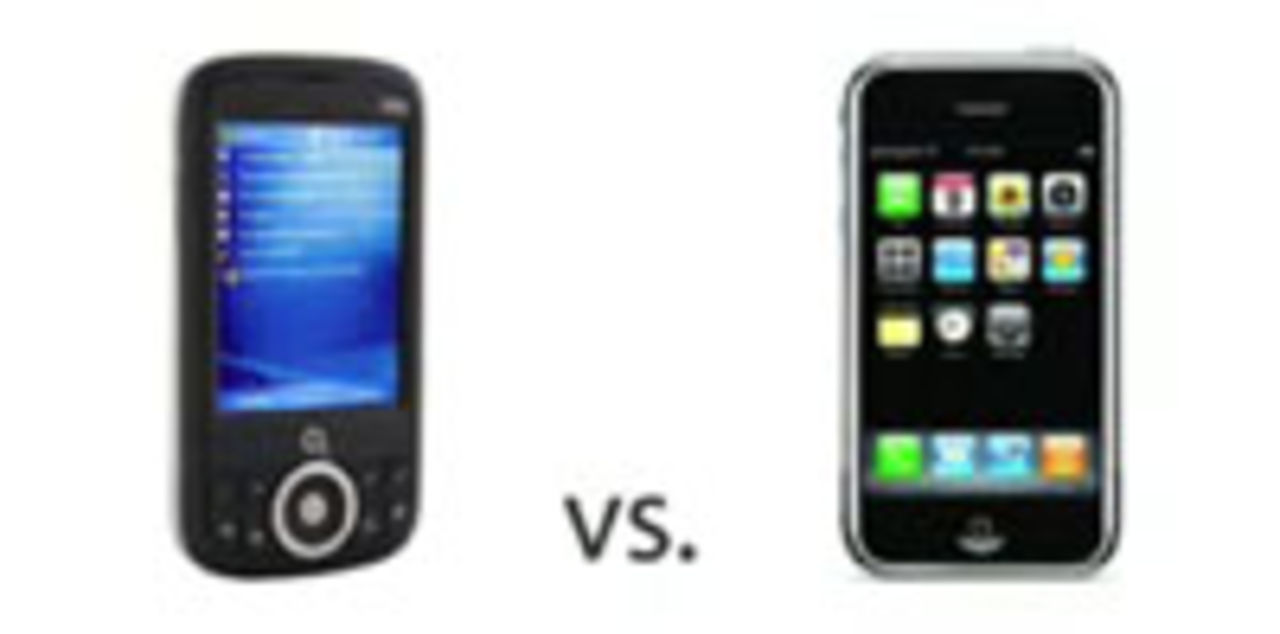 iPhone vs Windows Mobile