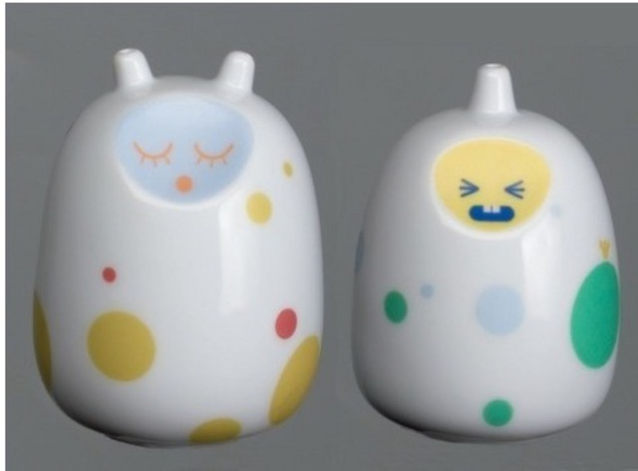 Rif and raff 'salt&pepper shakers'