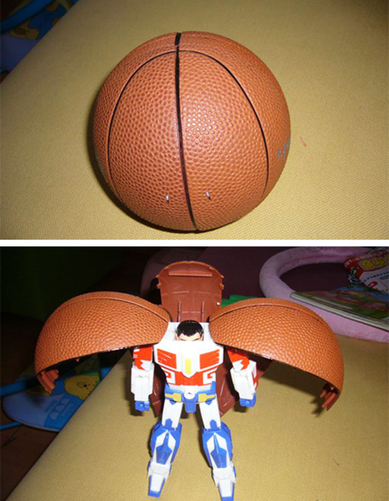 Yao Ming som en Transformers