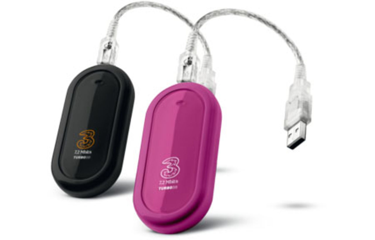 Mobilt bredband på 21Mbit/s från 3