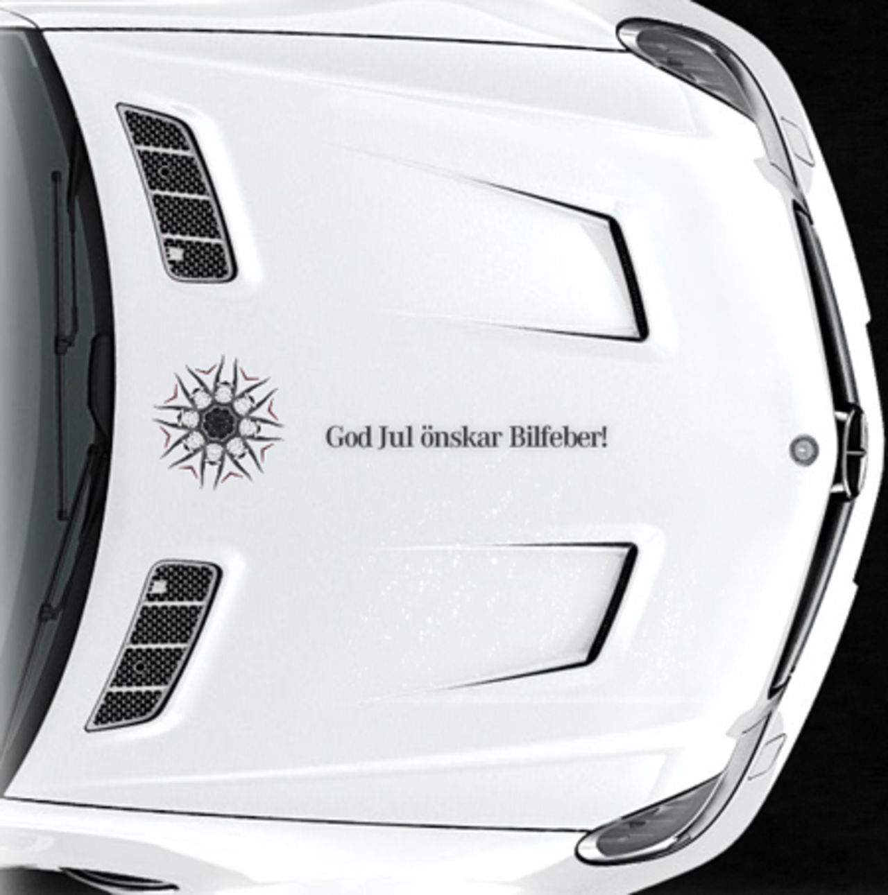 Julkort till bilnörden