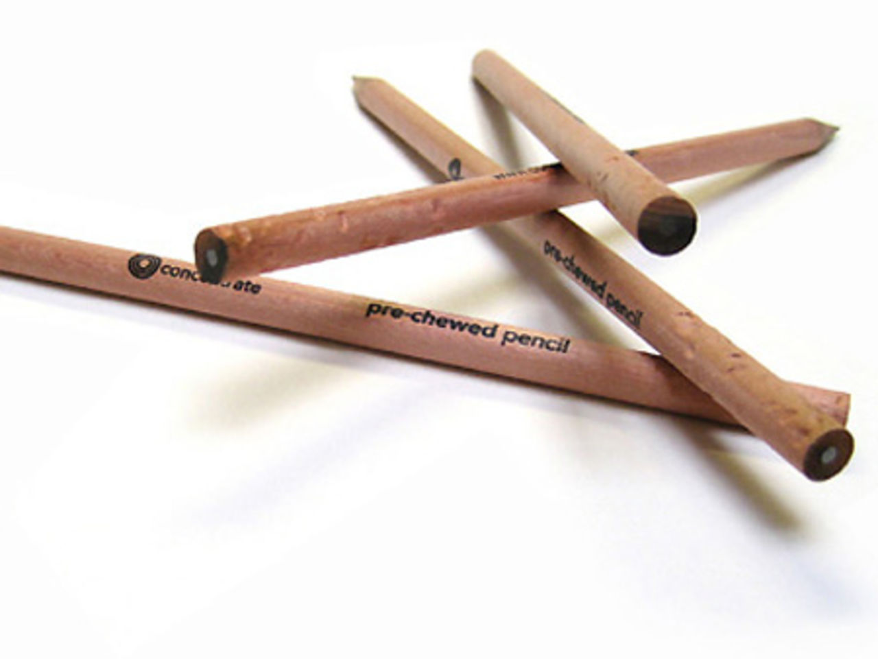 Förtuggade blyertspennor