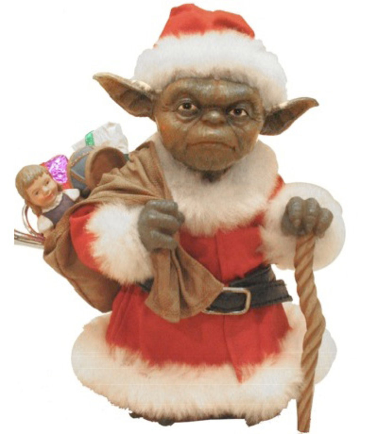 Yoda goes X-mas
