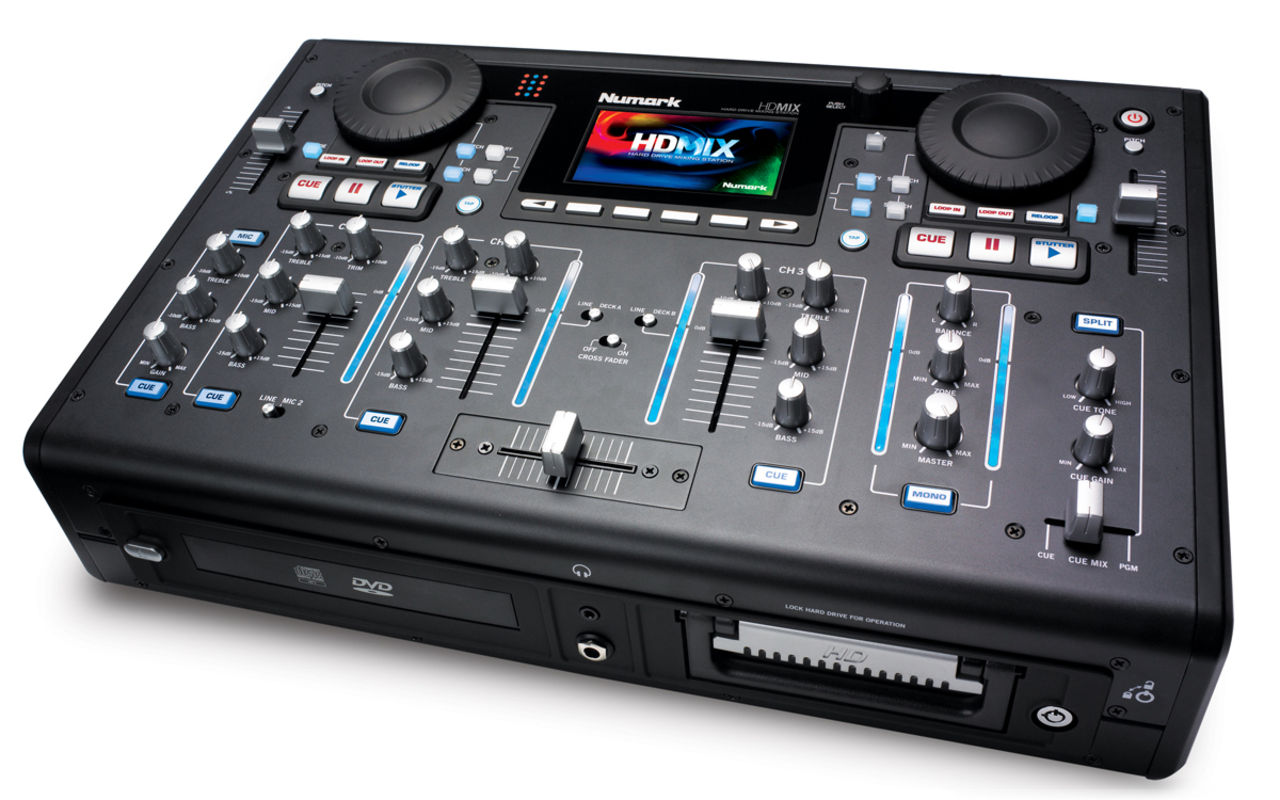 DJ-mixer med HD