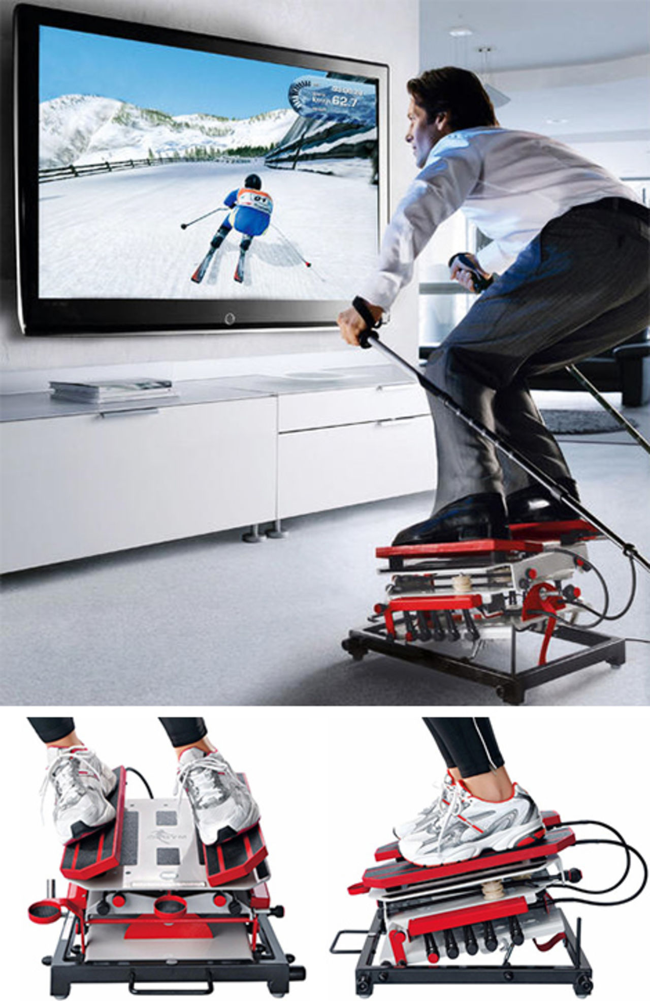 Skippa kylan, åk skidor hemma